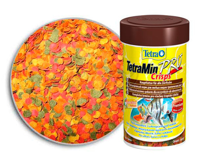 Тетра 139626 TetraMinPro Crisps Корм для декоративных рыб, чипсы 100мл