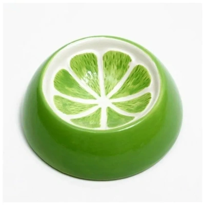 Миска Mr.Kranch для грызунов керамическая "Лайм" 10мл 94997
