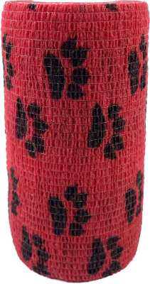 Бинт самофиксирующийся ВитаВет с горькой пропиткой с рисунком 10см*4,5м