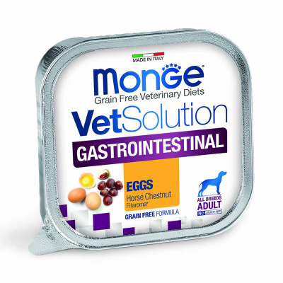 Влажный диетический корм Monge VetSolution Dog Gastrointestinal для собак при заболеваниях ЖКТ 150 г