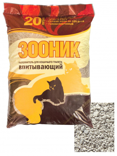 Зооник Наполнитель впитывающий 20л