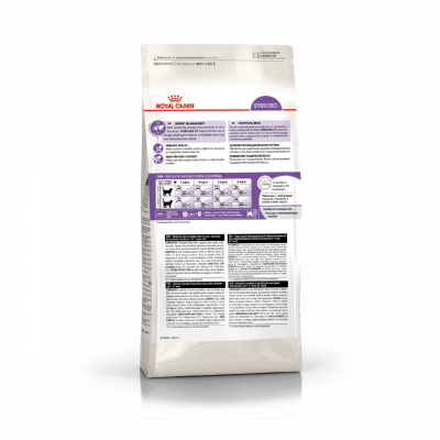 Royal Canin Sterilised 37 Сухой корм для стерилизованных кошек, птица и рис 400 г