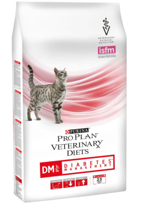 Purina PRO PLAN Veterinary Diets DM Diabetes Management Сухой корм для кошек при диабете 1.5 кг