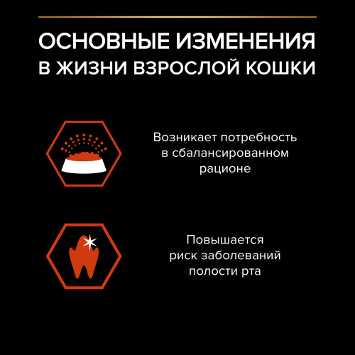Сухой корм Purina Pro Plan Adult для взрослых кошек с лососем - 400 г