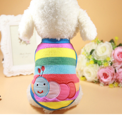 Свитер флисовый радужный XS