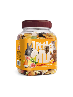Лакомство для декоративных животных Литтл Ван Фруктовая смесь банка 180гр