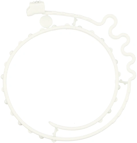 Мисс Кисс Ошейник для кошек репеллентный белый 38см