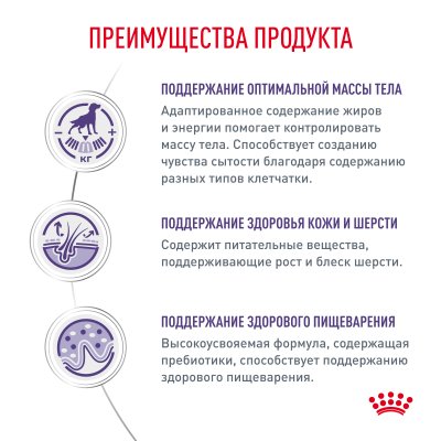 Сухой корм Royal Canin Neutered Adult для стерилизованных собак средних пород 3,5 кг