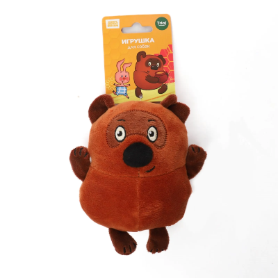 Игрушка мягкая для собак Triol СОЮЗМУЛЬТФИЛЬМ "Медвежонок", 160мм