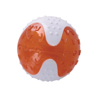 Игрушка MPets для собак ЯММИ Мяч, вкус бекона, нейлон 7,8 x 7,8 x 7,8 см