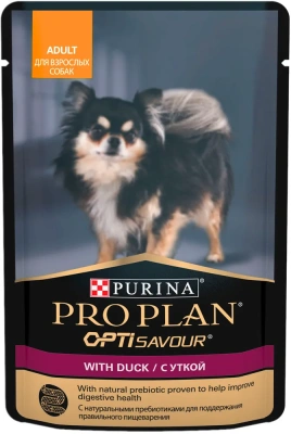 Purina Pro Plan Adult Консервированный корм для взрослых собак, утка, 26 х 85 г