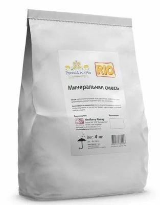RIO минеральная смесь для всех видов птиц 4 кг мешок