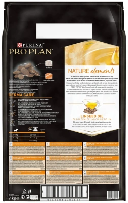 Purina Pro Plan Nature Element Derma Care Small & Mini Сухой корм для собак, лосось 2 кг