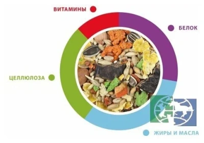 Корм Падован Grandmix Criceti-Gerbilli для хомяков и песчанок 400г