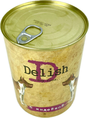 Delish консервы д/с индейка  3*970 гр 