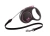 Flexi 56206F Рулетка Black Design M 5м до 20кг (трос) черно-розовая