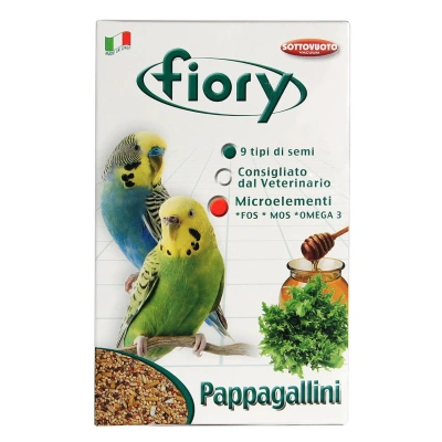 Корм для волнистых попугаев Pappagallini 1 кг. FIORY 