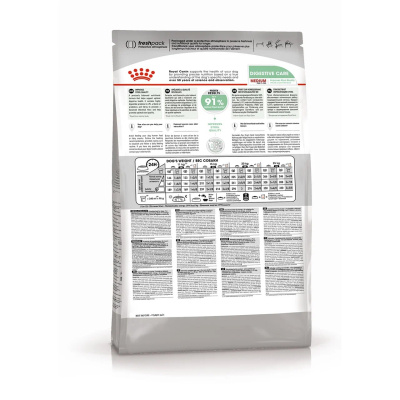 Сухой корм Royal Canin DIGESTIVE CARE для собак средних пород для поддержания пищеварит. системы 3кг