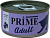 Влажный корм для кошек Курица и Ягненок, паштет, 75г. PRIME ADULT