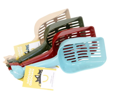 Моськи-Авоськи Совок для туалета, мелкая сетка,  бежевый, арт. 7739025