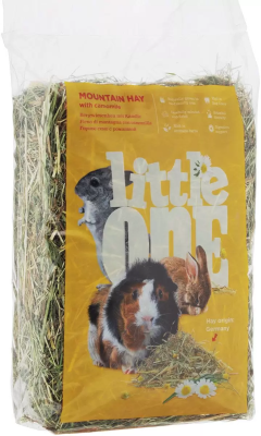 Сено Little One горное с ромашкой 0,4 кг