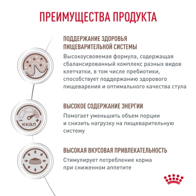 Royal Canin Gastrointestinal Сухой ветеринарный корм для кошек с нарушениями пищеварения, 2 кг