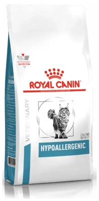 Сухой корм для кошек Royal Canin Hypoallergenic при пищевой аллергии и пищевой непереносимости 500 г