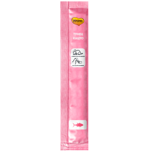 Крем-лакомство Мнямс для кошек тунец Кацуо 15г