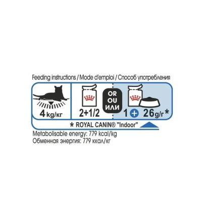 Влажный корм для кошек Royal Canin Indoor Sterilised кусочки в соусе, 85 г