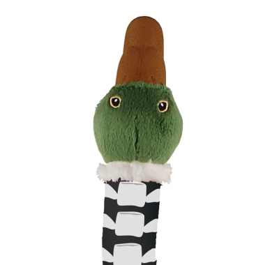 Игрушка для собак, утка с хрустящей шеей и пищалкой, арт.75464