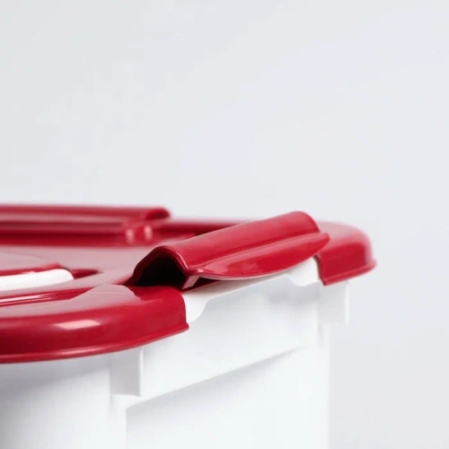 Контейнер для корма Lucky Pet Собаки 5,5л, бордовый