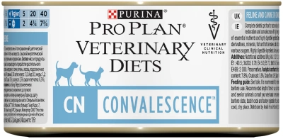 Влажный корм для кошек и собак Purina PPVD CONVALESCENCE CN, всех возрастов при выздоровлении 12*195