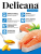 Сухой корм DELICANA  для взрослых кошек  с лососем 0,4кг 