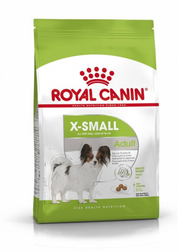 Royal Canin X-Small Adult Корм сухой для собак миниатюрных пород от 10 месяцев до 8 лет, 3 кг