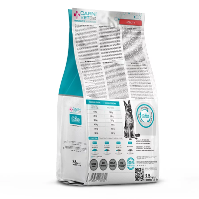 Сухой ветеринарный корм CARNI Vet Diet DOG Mobility для собак,поддержание здоровья суставов 2,5кг