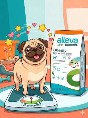 Корм Alleva Care Dog Adult Obesity Glycemic Control сухой диетический корм для взрослых собак 2 кг