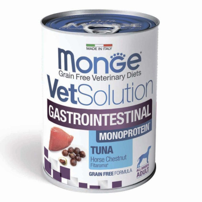 Влажный диетический корм Monge VetSolution Dog Gastrointestinal для собак при заболеваниях ЖКТ 400 г