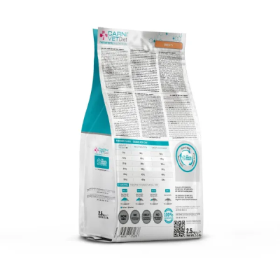 Сухой ветеринарный корм CARNI Vet Diet DOG OBESITY для собак, контроль веса 2,5кг 