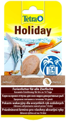 Корм для рыб Tetra Min Holiday твердый гель 30 гр "отпуск-14 дней"
