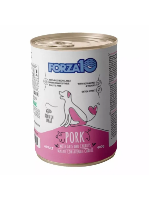 Forza10 Maintenance влажный корм для вз. собак со свининой, овсом и морковью, в конс. - 400 г х 12шт