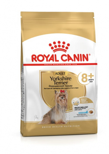 Royal Canin Yorkshire Terrier Adult 8+ Сухой корм для собак породы Йоркширский терьер - старше 8 лет, 500 г
