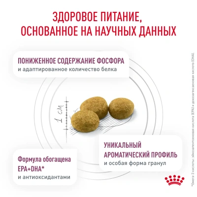 Сухой корм Royal Canin Renal для взрослых кошек с хронической почечной недостаточностью - 2 кг