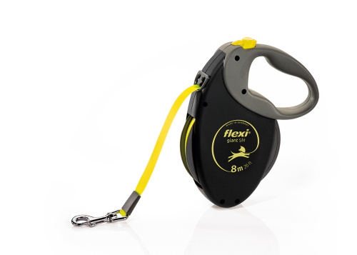 Поводок-рулетка Flexi Giant tape M 8 м, 25кг, черная