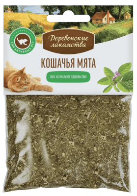 Деревенские лакомства 15 г кошачья мята