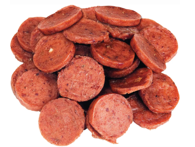 Деревенские лакомства 79208979 для собак Нежные медальоны с мясом страуса 90г