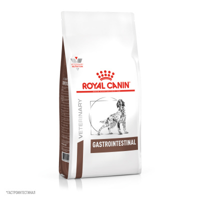 Сухой корм Royal Canin GASTROINTESTINAL для собак при нарушении пищеварения, 2 кг.