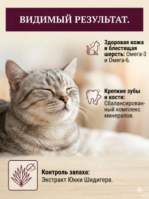 Сухой корм AWARD SPECIAL CARE Sensitive Digestion для кошек с чувств. пищ. со свеж. мясом утки 1,5кг