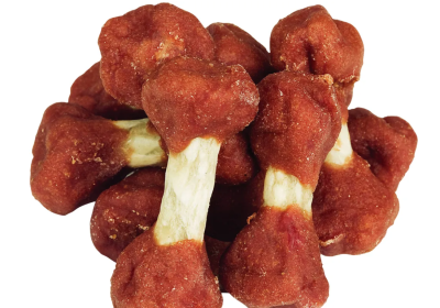 Деревенские лакомства 79711526 для собак мини-пород Косточки утиные 55г