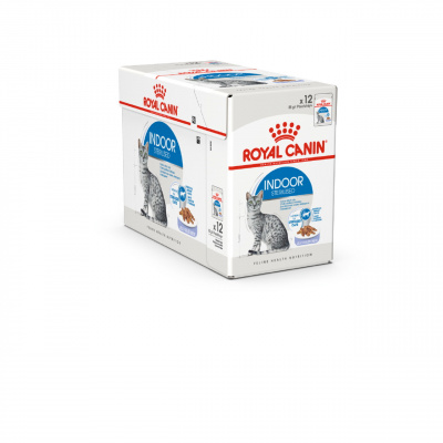 Royal Canin Indoor Sterilised Консервированный корм для домашних кошек, желе, 85 г