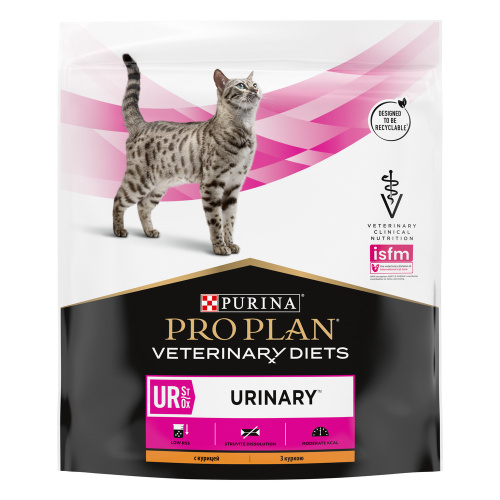 Сухой корм для кошек PRO PLAN® VETERINARY DIETS UR ST/OX Urinary  с курицей, 350 г